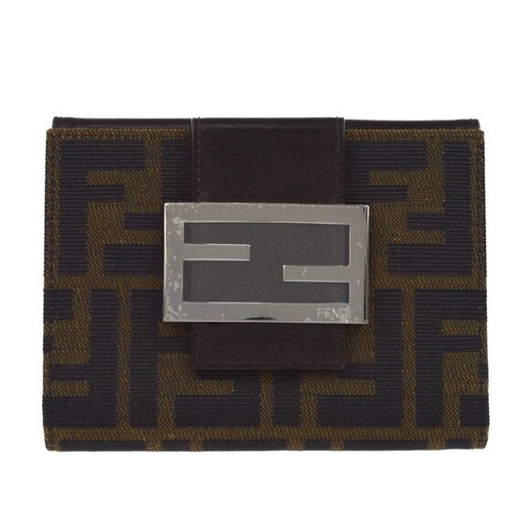 Fendi Brown Zucca Bifold Wallet 2368-8M0035/016 XX07520 - Picture 1 of 7